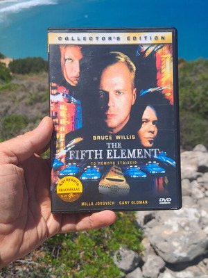Το πέμπτο στοιχείο DVD μεταχειρισμένο, δράσης περιπέτεια θρίλερ με υπότιτλους