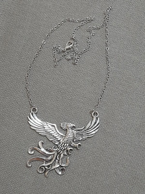 Phoenix pendant large iron