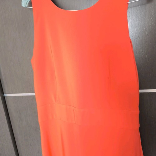 Maxi coral dress like new, size medium