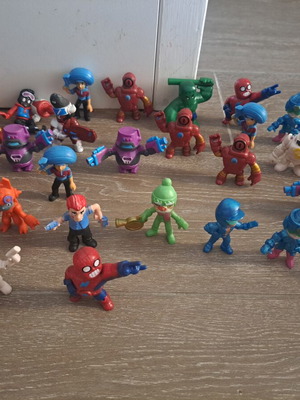 Brawl Stars figures used, set of 26