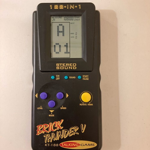 Brick Thunder V 188 in 1 portable video game new