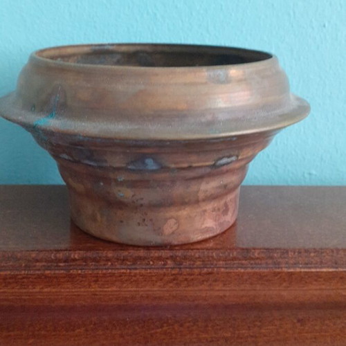 Vintage copper plant pot like new