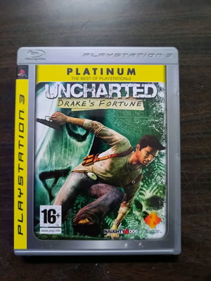 Uncharted Drake's Fortune PlayStation 3 игра като нова, Platinum Edition