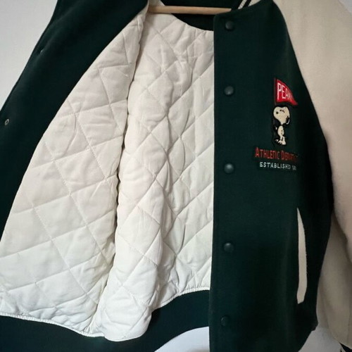 Zara Peanuts college jacket size M with normal minor wear