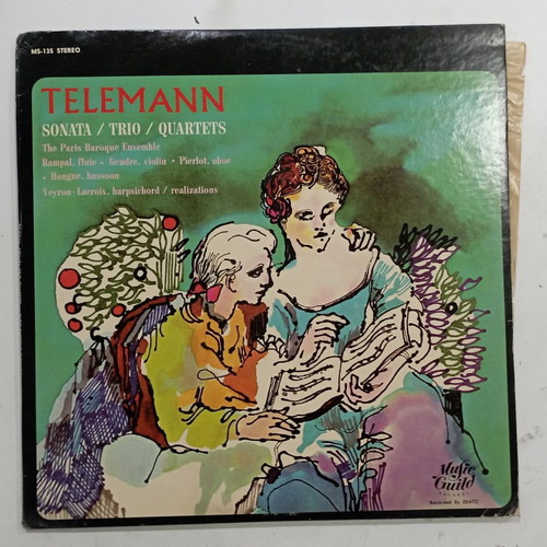 Telemann Sonata/Trio/Quartets vinyl used