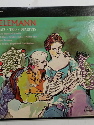 Telemann Sonata/Trio/Quartets vinyl used