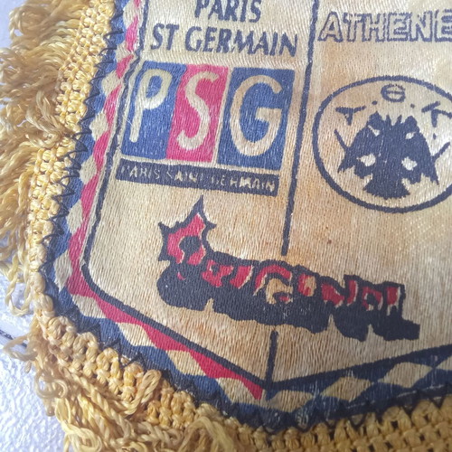 AEK Paris Saint Germain 1996 1997 Original Collectible Banner used