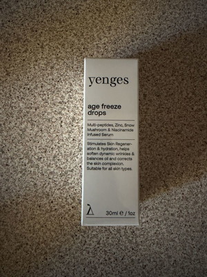 Yenges Age Freeze Drops new in original packaging