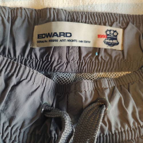 Edward Jeans men's swim shorts size XS like new, grey