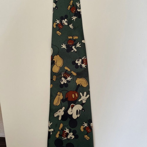 Mickey Mouse Disney tie like new, colorful collectible