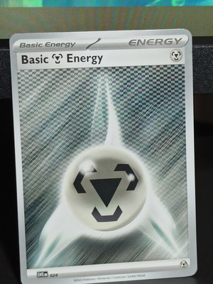 Pokemon Basic Metal Energy Card used (SVE 024)