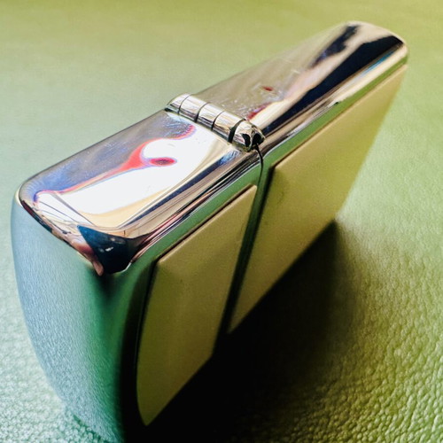 Zippo Slim Scrimshaw Ship lighter, 1999