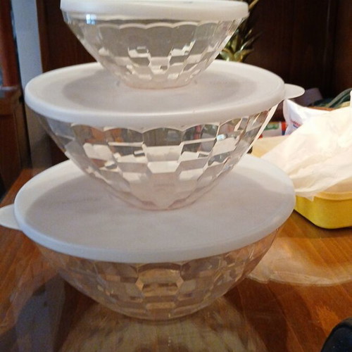 crystal set tupperware