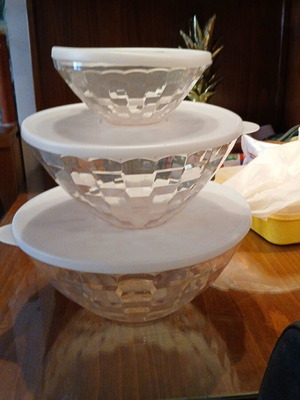 crystal set tupperware