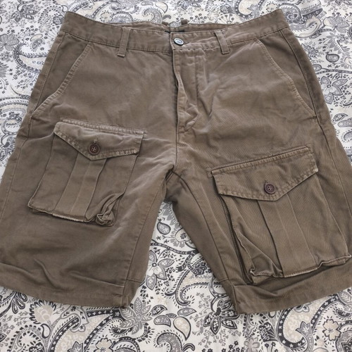 Seven 7 Denim men's cotton bermuda shorts beige size 46(32) like new