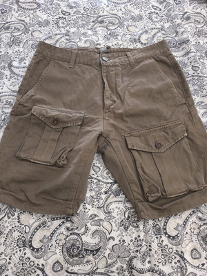 Seven 7 Denim men's cotton bermuda shorts beige size 46(32) like new