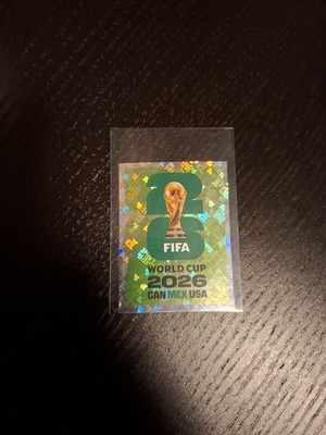 Trophy Emblem FIFA World Cup 2026 Panini Sticker καινούργιο