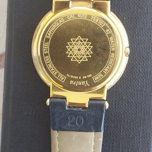 Dugena Quartz Men's Watch with Blue Dial Like New, 40mm