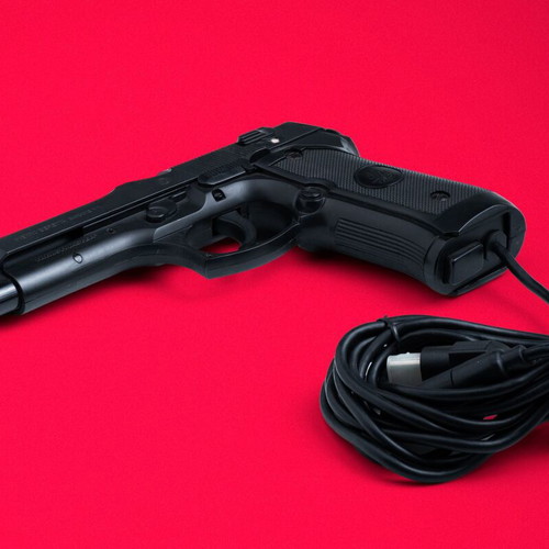 Thrustmaster Beretta 92FS Lightgun for Original Xbox