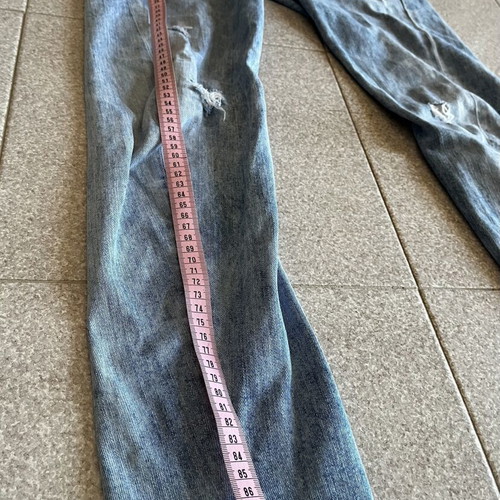 Skinny slim tapered distressed vintage jeans by Staff Jeans&Co used
