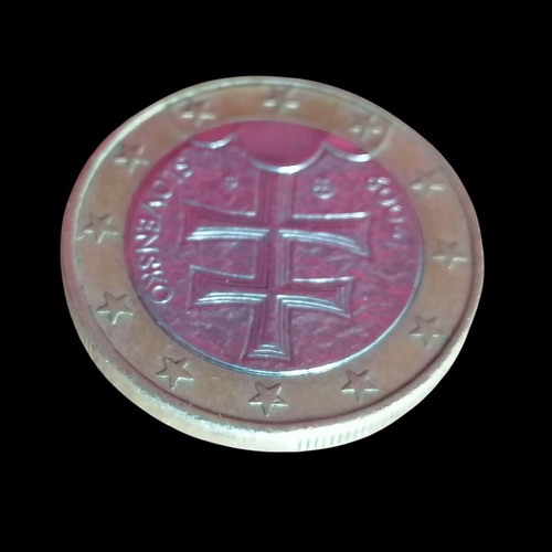 1 Euro Coin Slovakia 2009 used
