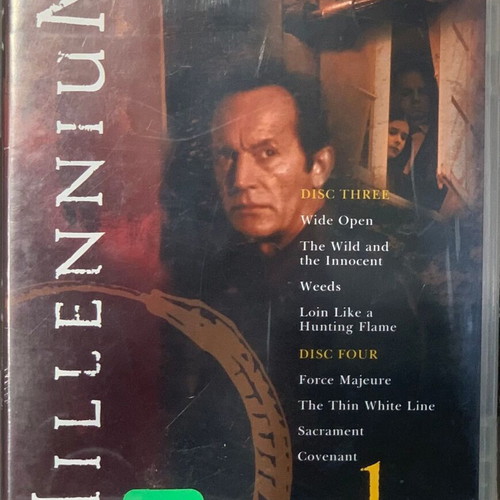 Millennium DVD used, complete first season with subtitles