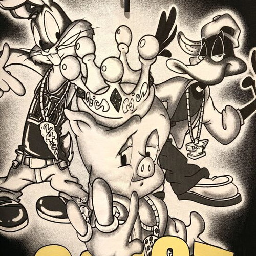 Bershka Looney Tunes hoodie size Small, excellent condition
