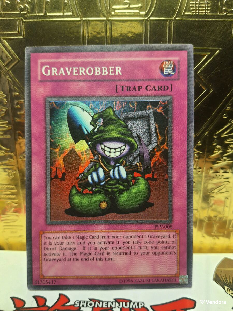 graverobber yugioh card Amazon.com: Yu-Gi-Oh! - Graverobber (DB1-EN072) - Dark Beginnings 1 If it is your turn and you activate it Yu-Gi-Oh! Graverobber card like new