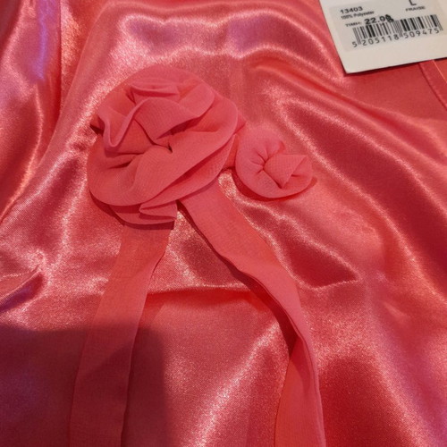 Mystiko nightdress with robe new, pink, size XL