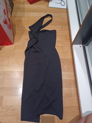 Evening dress used, size S, black