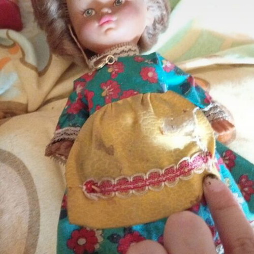 Collectible dolls from the 80s used, set of 3 pieces