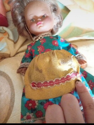 Collectible dolls from the 80s used, set of 3 pieces