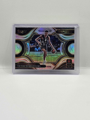 2025-26 Panini Euroleague Select Victor Wembanyama Snapshots Silver Insert ASVEL