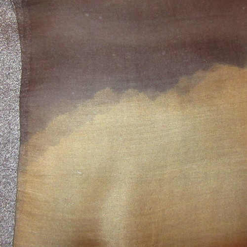 Silk women's scarf abiye style, new, beige and black with blue
