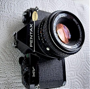 Pentax MV, με φακό 1:2 50 mm, K mount