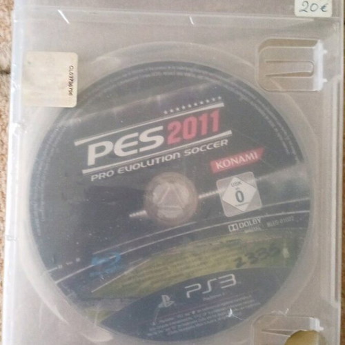PES 2011 PlayStation 3 like new
