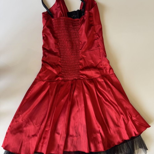 Myriam Petrou red evening dress medium like new