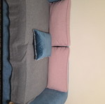 Two-seater sofa used, very comfortable