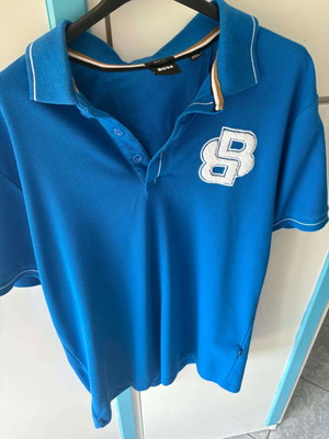 Hugo Boss polo shirt new, size L, blue