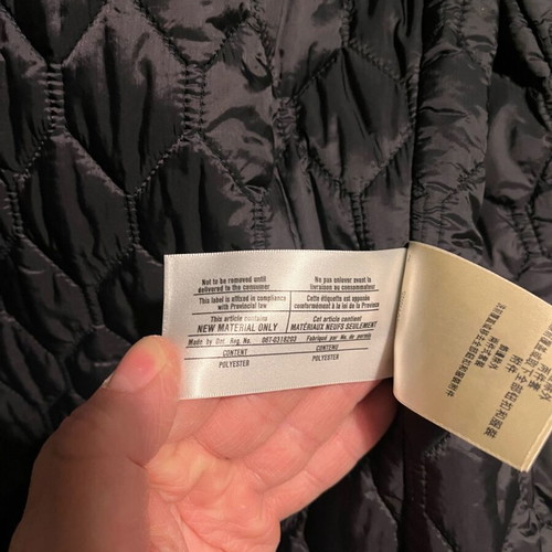 Burberry Brit trench coat women's black L like new