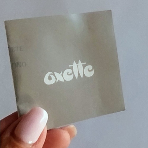 Oxette stud earrings gold-plated 925 silver with semi-precious stones