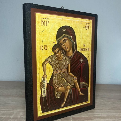 Religious icon new in cellophane