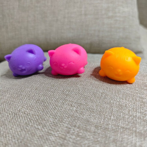 Cat Stress Relief Toys used, set of three