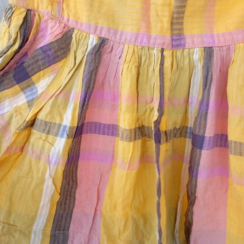 French Connection checked skirt used, airy fabric, multicolor, size M