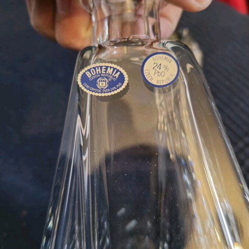 Κρυστάλλινη καράφα 500mL καινούργια αχρησιμοποίητη