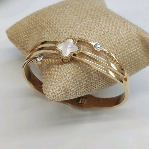 Bracelet cuff new stainless steel gold color