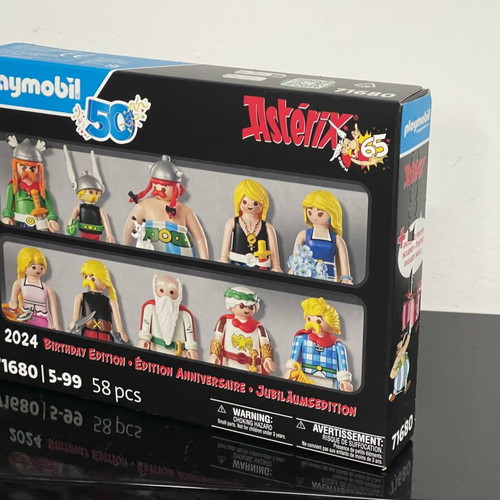 Playmobil Asterix 71680 65th Anniversary Collector's Set with 10 Main Characters new