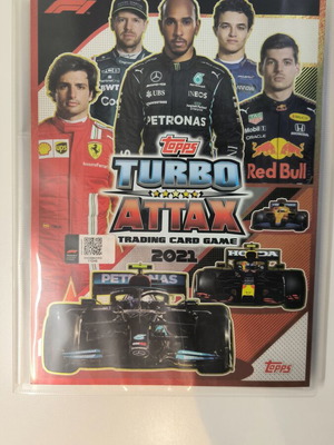 Formula 1 Topps Turbo Attax 2021 cards pack of 344, like new