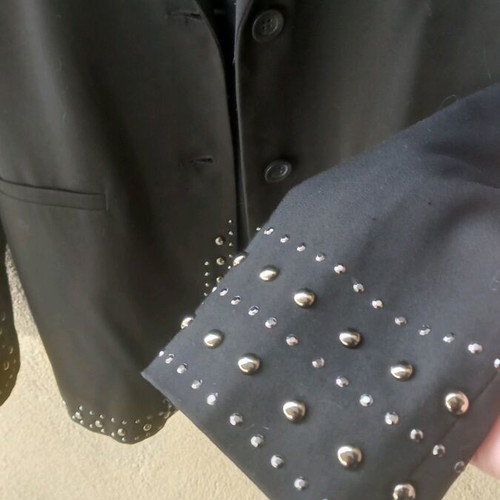 Denny Rose black jacket like new with studs