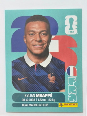 Kylian Mbappé FRA20 Panini FIFA World Cup 2026 sticker